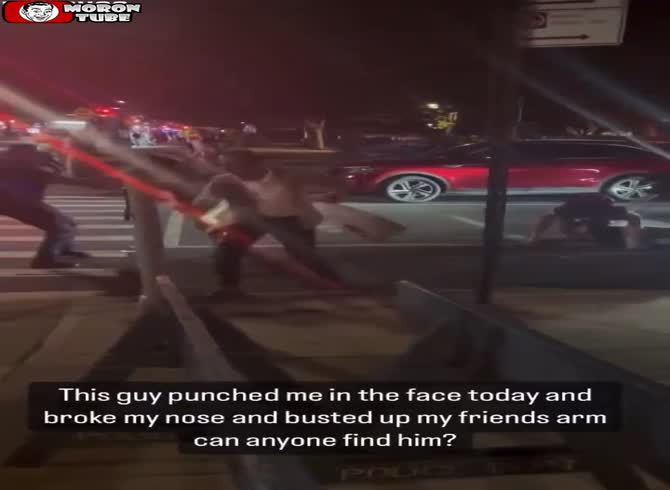 Video :At Brooklyn Pride, a well-known billionaire banker strikes a woman in the face